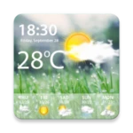 weather real-time forecast android application logo